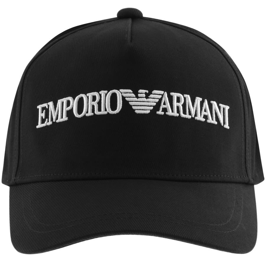 Alternative Image for ProductEmporio Armani Logo Baseball Cap Black1
